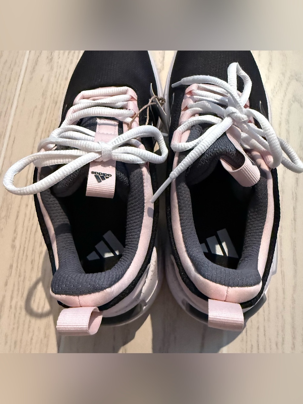 Adidas IH2333 Racer TR23 Black Pink‎ Cloudfoam Sneakers Women’s 8 NEW - Picture 6 of 9